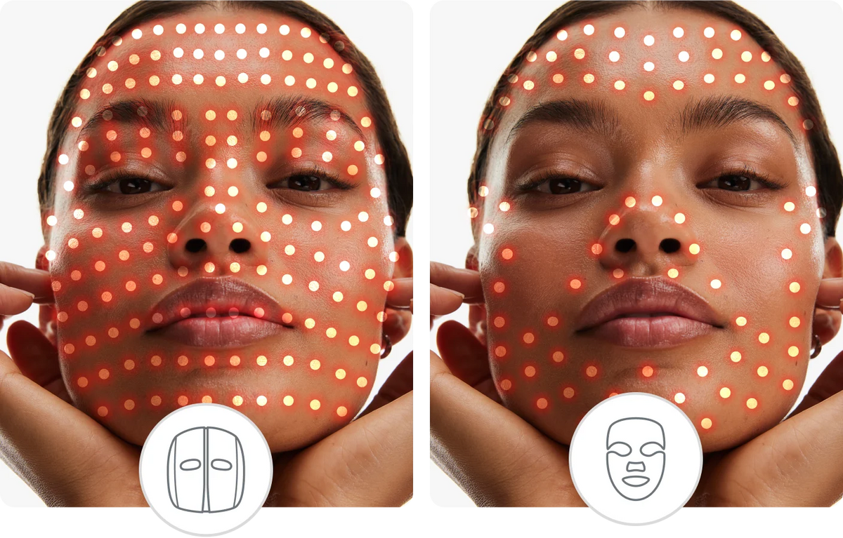 TheraFace Mask Glo – Full-face coverage unlike other LED masks