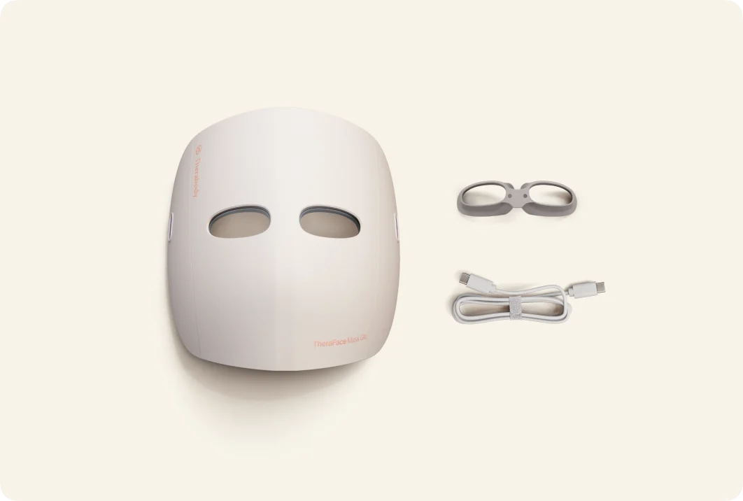 TheraFace Mask Glo – what's in the box