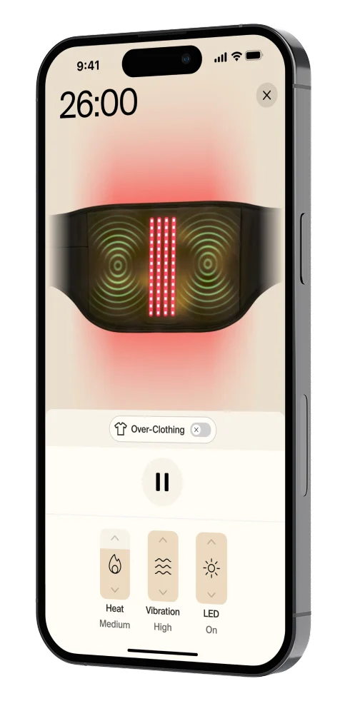 ThermBack LED – Customize your experience with the Therabody app
