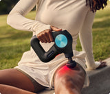 Heated percussive therapy with Theragun PRO Plus